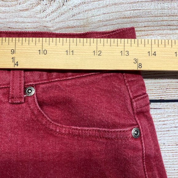 CASLON Red Stretch Denim Jeans 4L - Picture 9 of 13